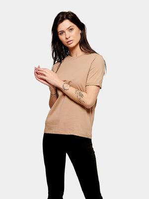 Boyfriend Tee - Sand - TeeShoppen - Sand/Beige