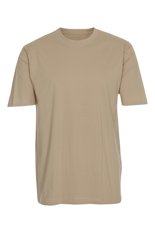 Basic børn T-Shirt - Sand - TeeShoppen - Sand/Beige