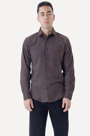 Camicia di flanella - Marrone