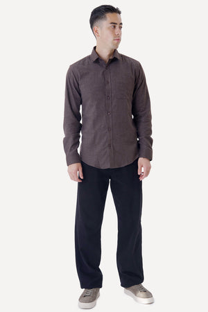 Camicia di flanella - Marrone