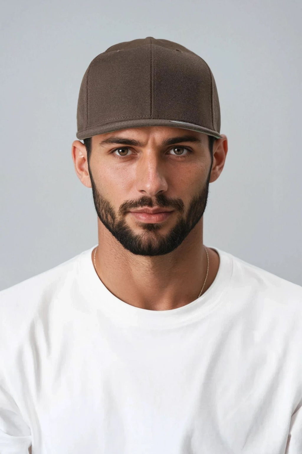Snapback classico - Marrone