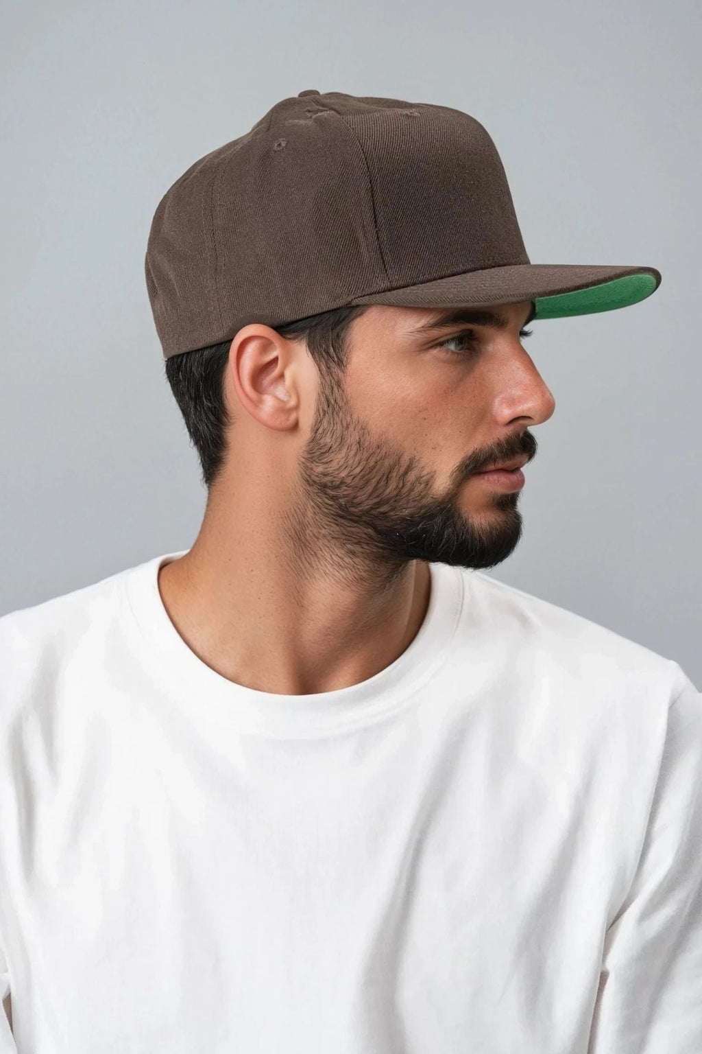 Snapback classico - Marrone