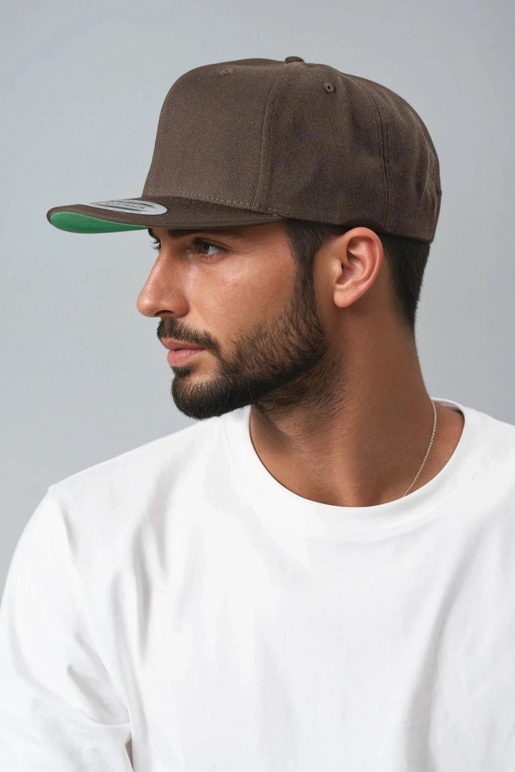 Snapback classico - Marrone