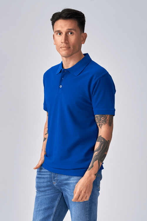 Basic Polo - Blu