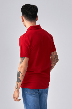 Basic Polo - Rosso