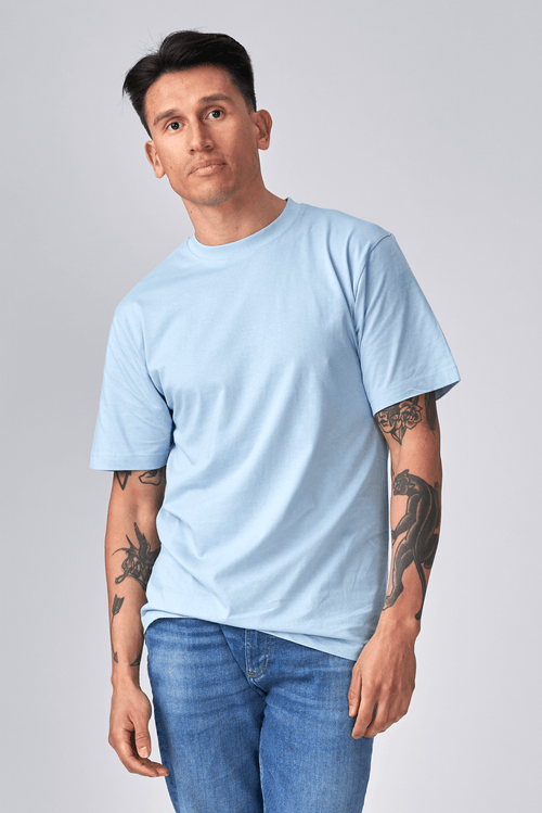 T -shirt oversize - azzurro