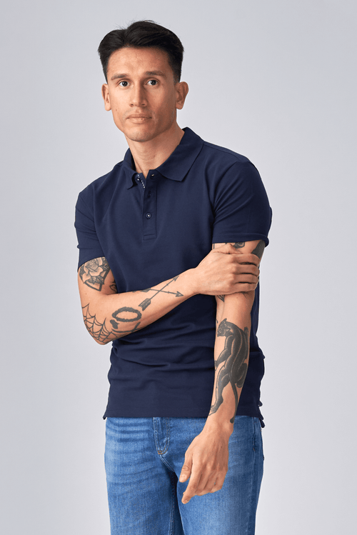 POLO MUSCLE - NAVY