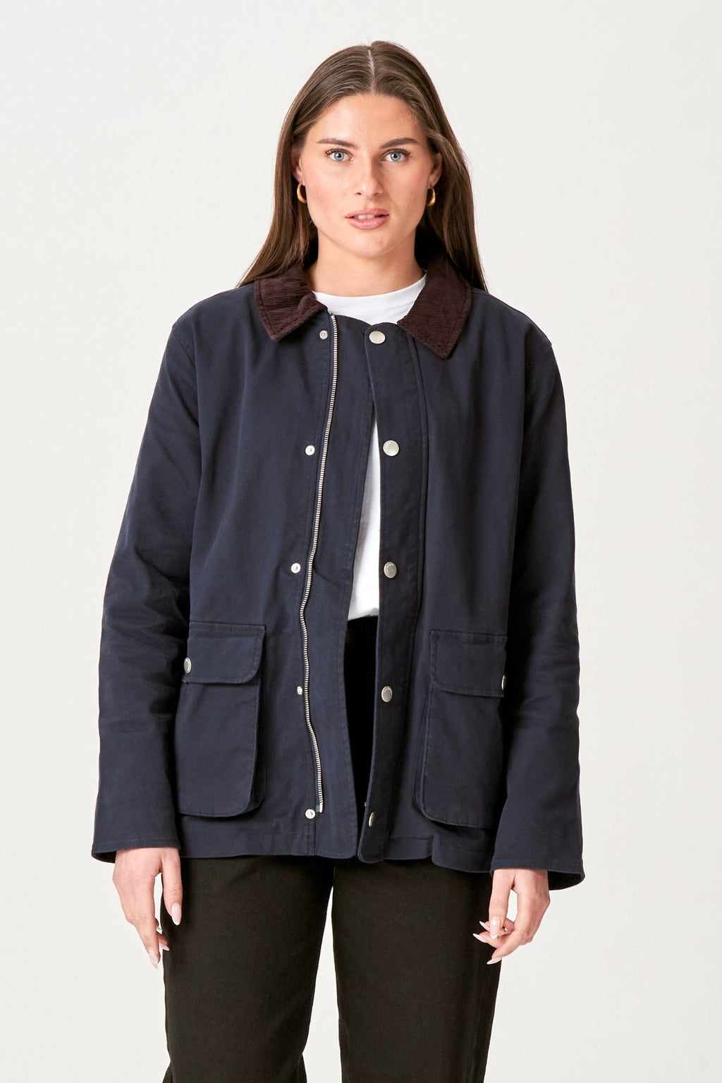 Twill Jacket - Navy