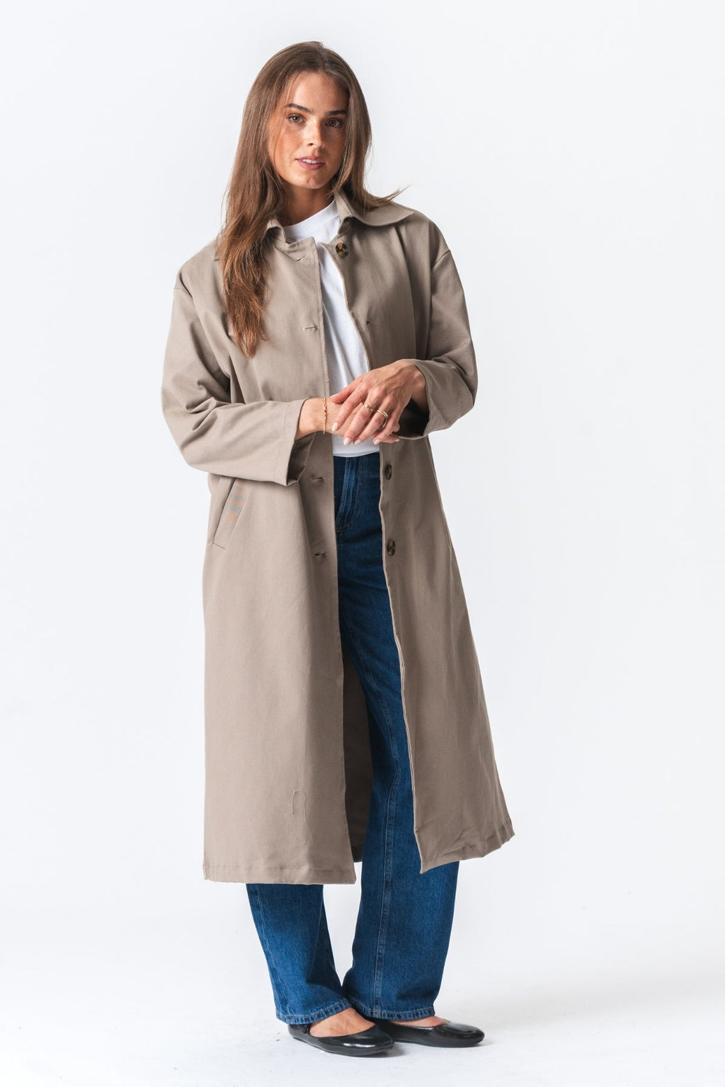 Trench Carla - Sabbia