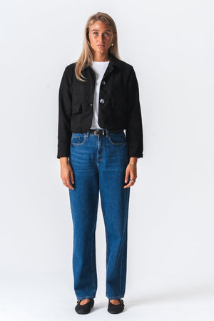 Giacca corta Nelly - nero