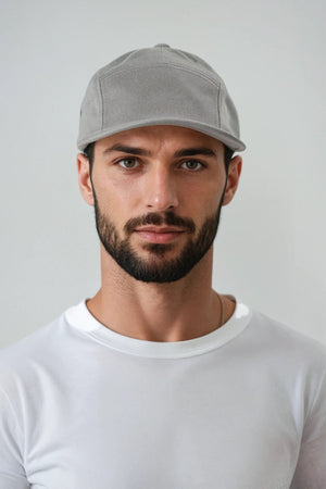 Cappellino a 5 pannelli - Grigio scuro