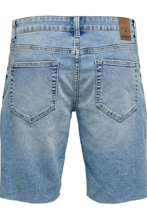 Shorts di jeans - azzurro