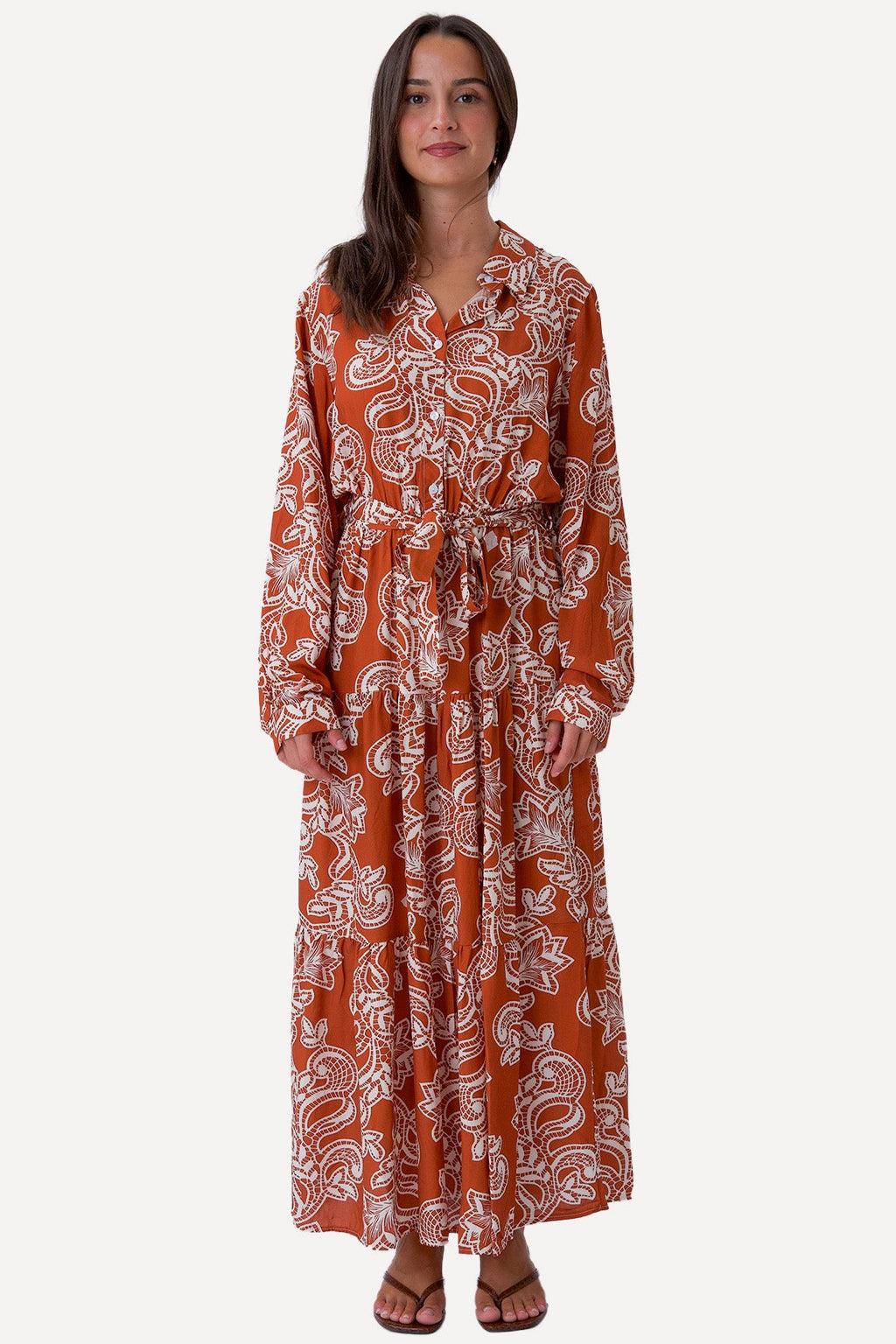 Abito Lola - Terracotta
