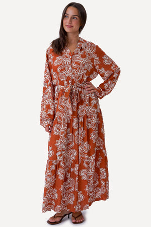 Abito Lola - Terracotta