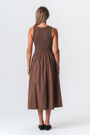 Hanna Dress - Brown