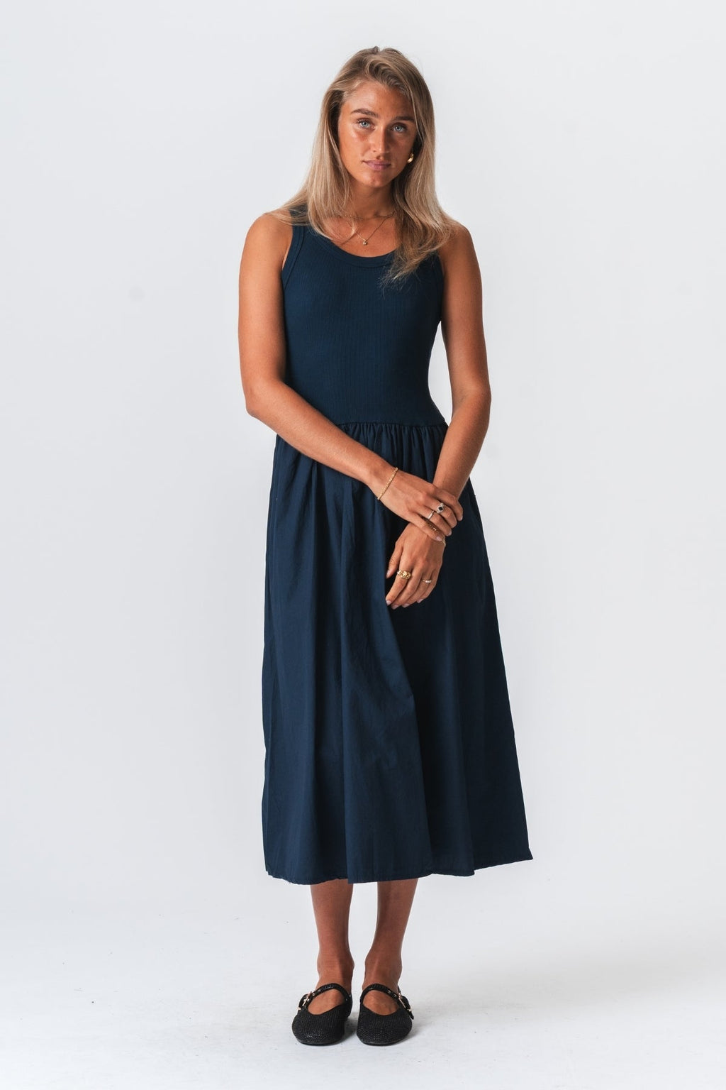 Hanna Dress - Dark Blue