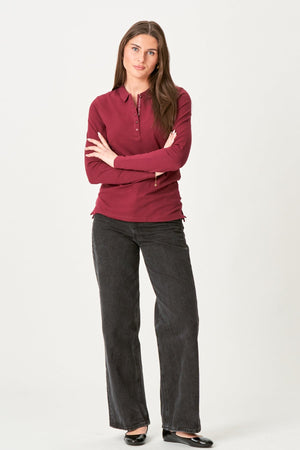 Polo Shirt - Borgogna