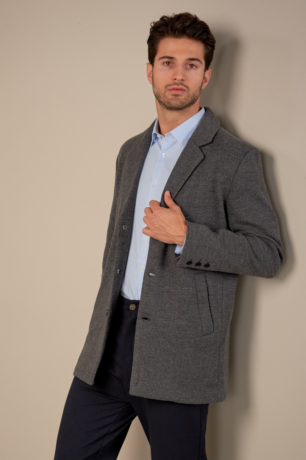 Classic Coat - Grey