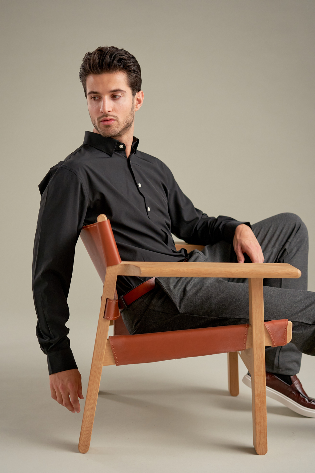 The Original Premium Performance Skjorte - Black