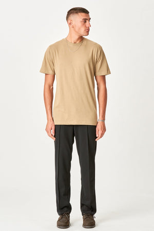 T -shirt oversize - sabbia