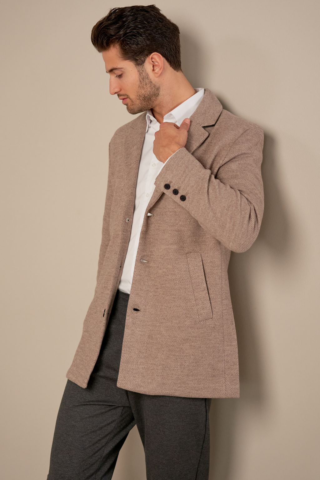 Cappotto classico - Sabbia