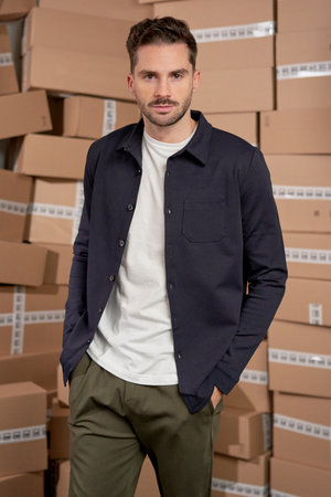 Performance Camicia da notte - Navy