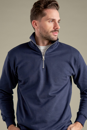 Spethirt medi zip - blu scuro