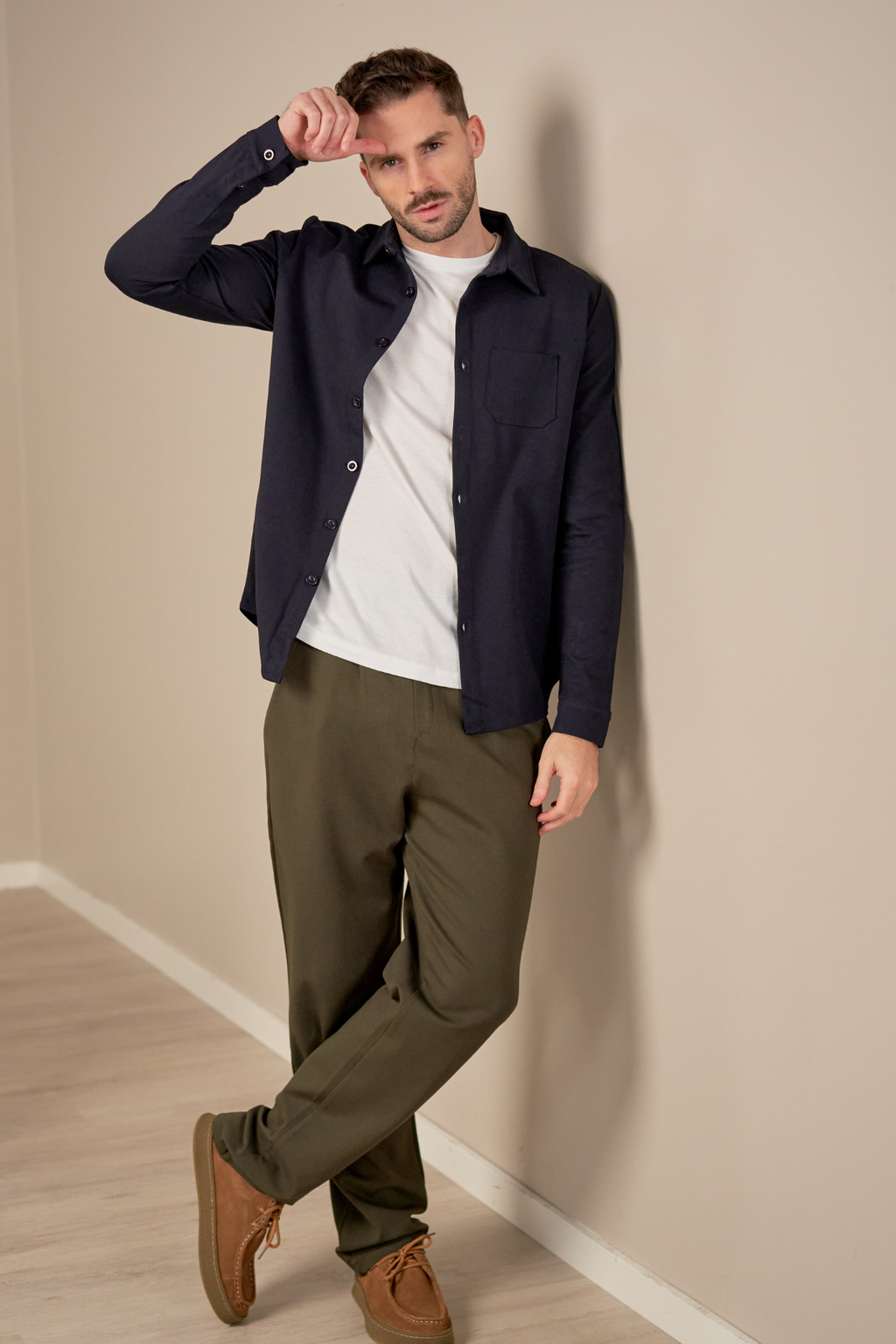 Performance Camicia da notte - Navy