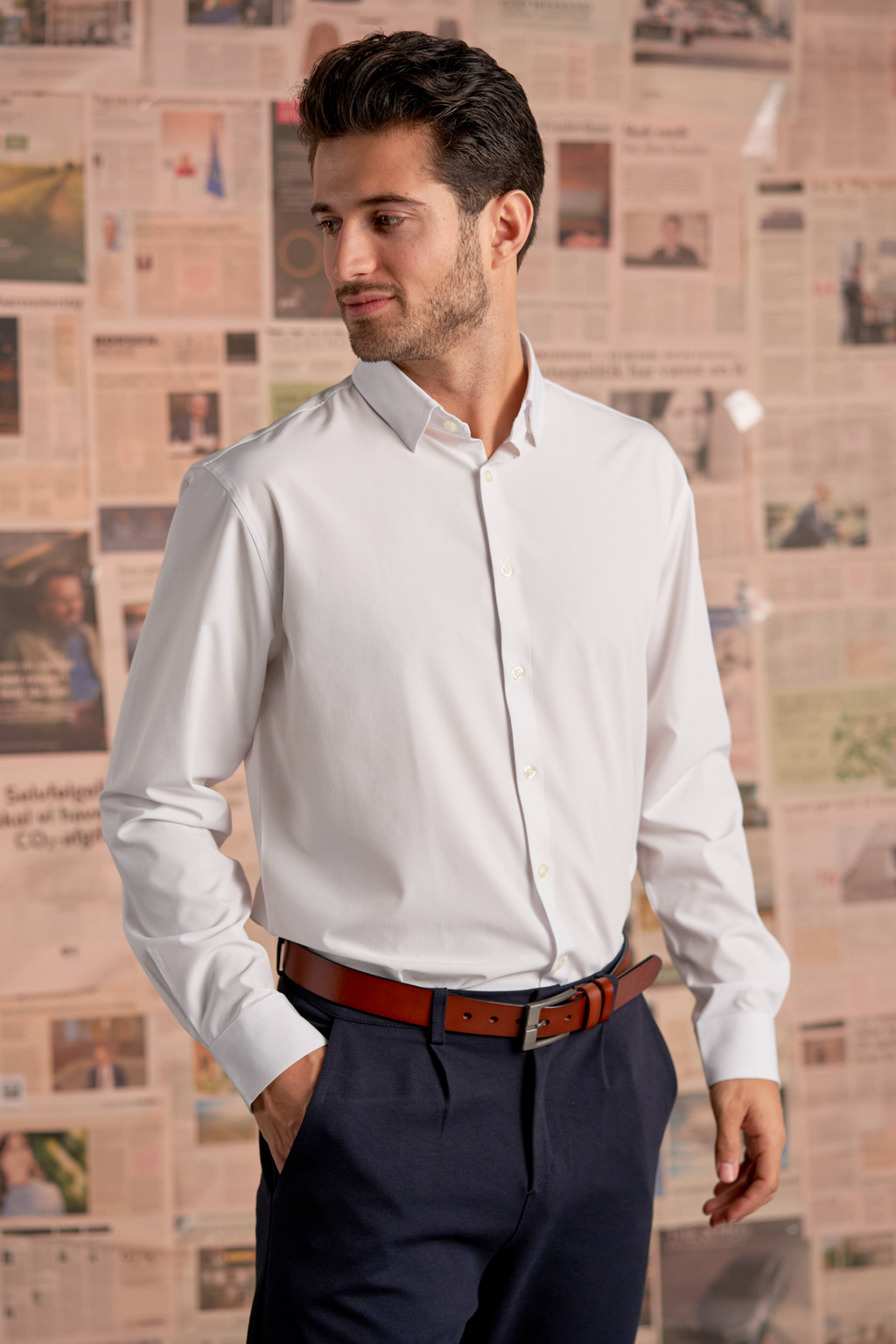 The Original Premium Performance Shirt - bianco