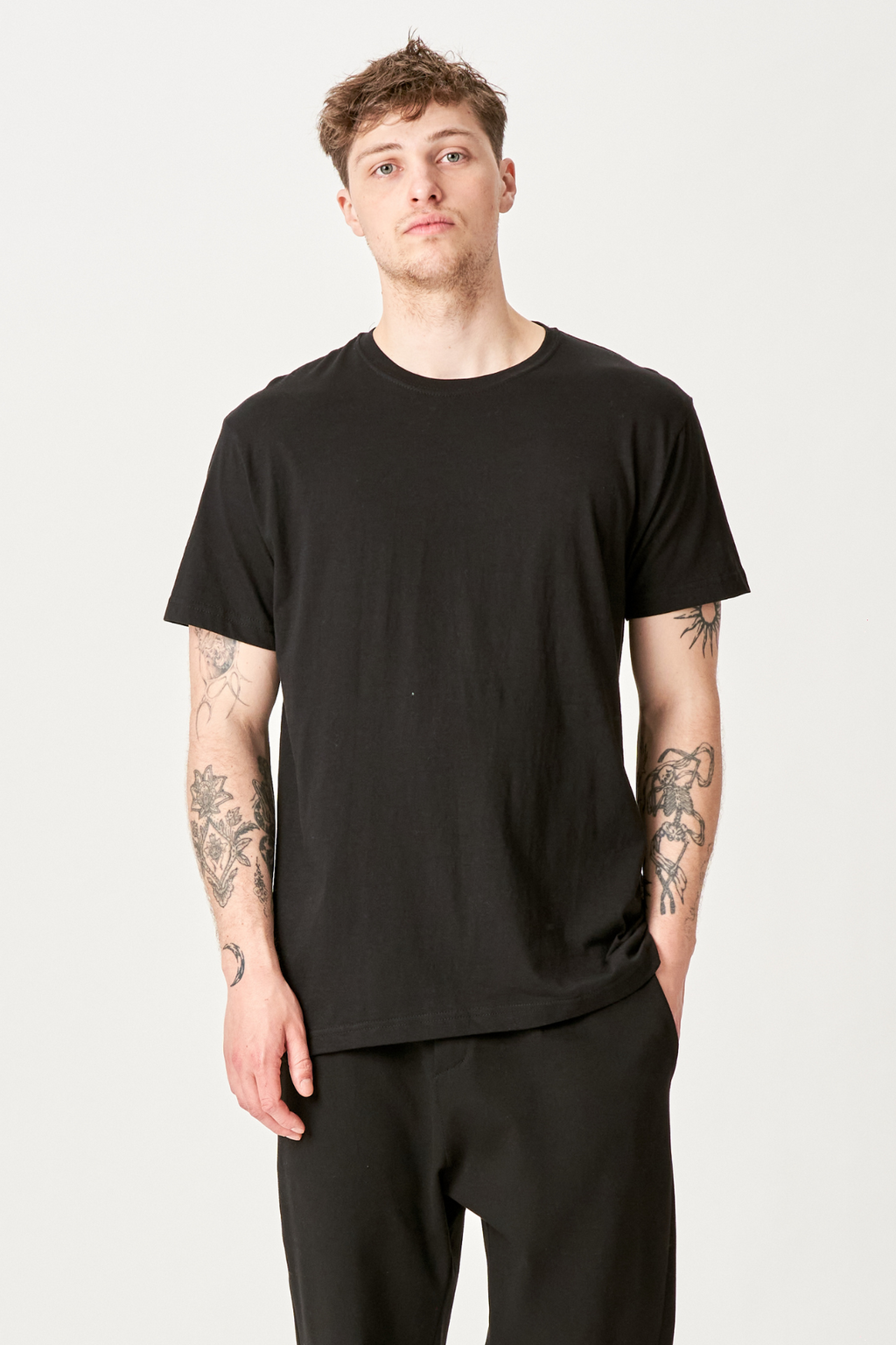 Basic T -shirt di gioia - nero