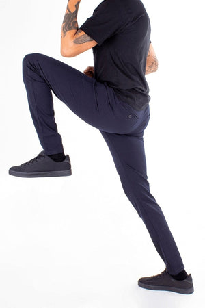 Pantaloni da abito Frederic - Navy scuro