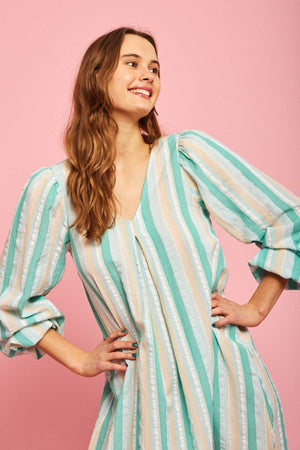 Abito midi fursa - semplicemente verde