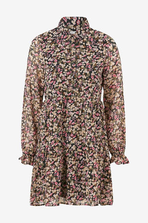 Abito a maniche lunghe Ingrid - Brown