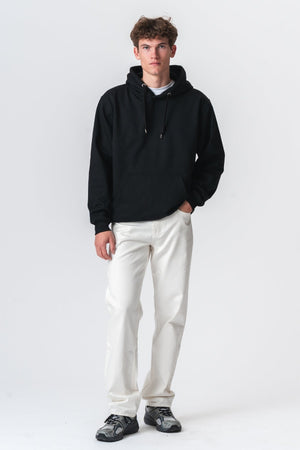 Jeans in forma rilassata - denim bianco