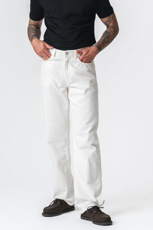 Jeans in forma Noah sciolta - denim bianco