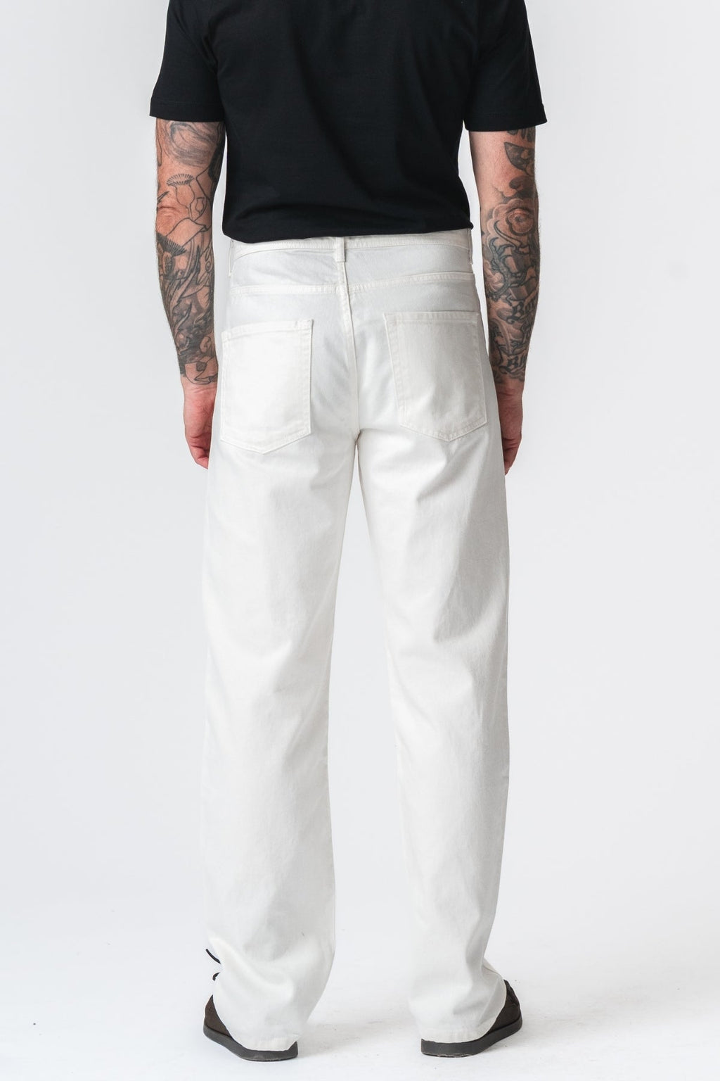 Jeans in forma Noah sciolta - denim bianco