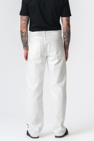 Jeans in forma Noah sciolta - denim bianco