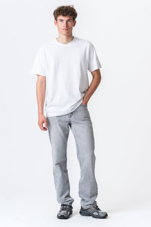 Jeans in forma rilassata - denim grigio