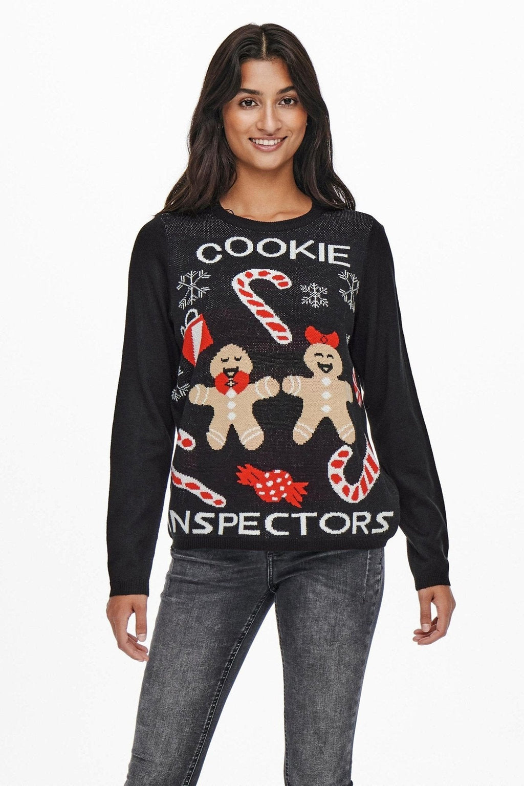 Joy Christmas Knit - Black