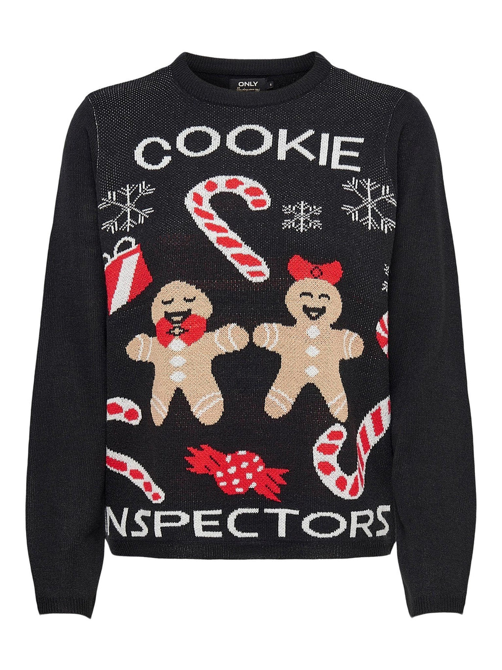 Joy Christmas Knit - Black