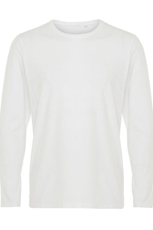 Long-sleeved Muscle T-shirt - White