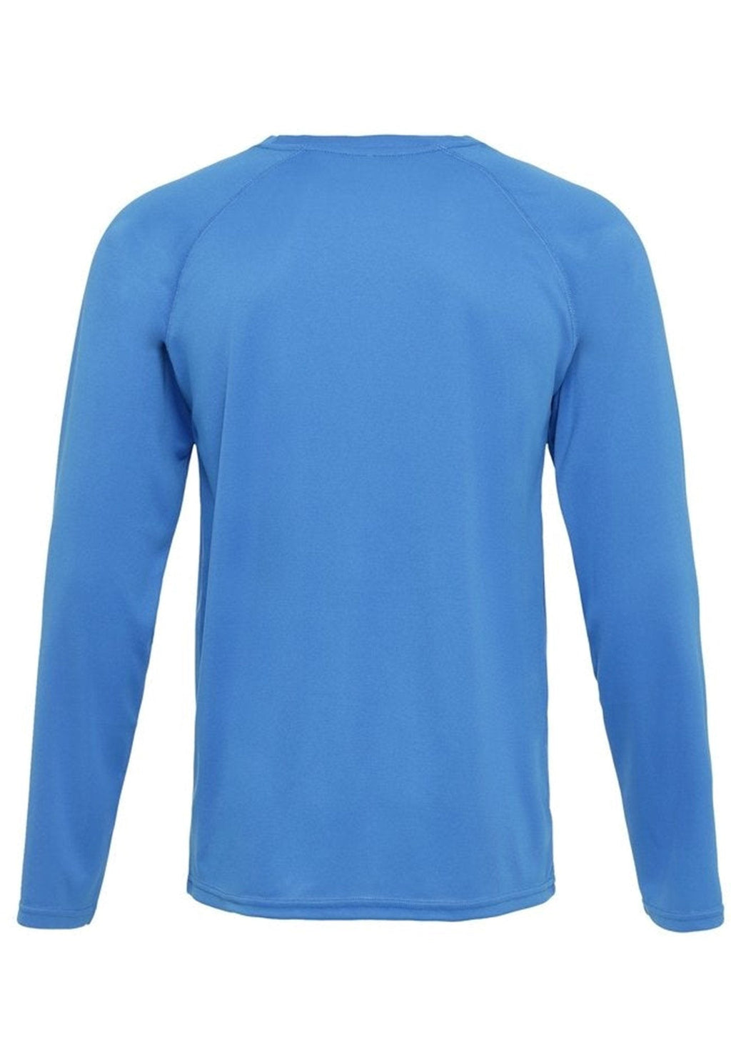 T-shirt da allenamento a maniche lunghe-Blu