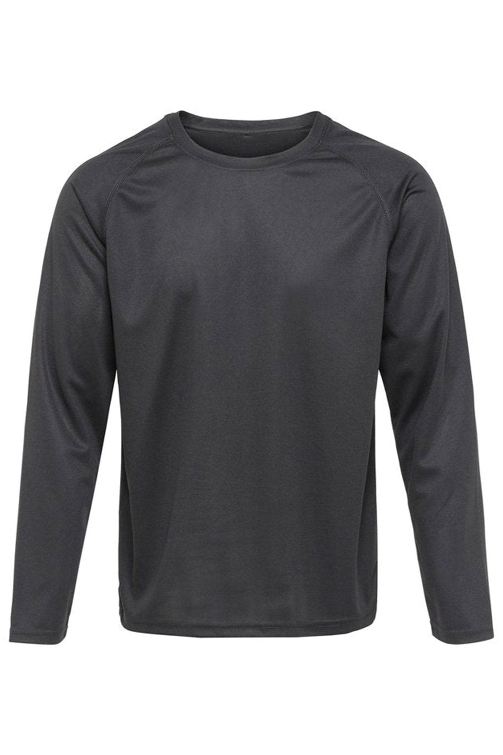 T-shirt da allenamento a maniche lunghe-nero