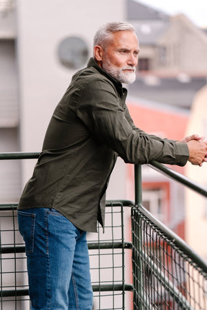 The Original Performance Oxford Shirt™️ - Forest Night