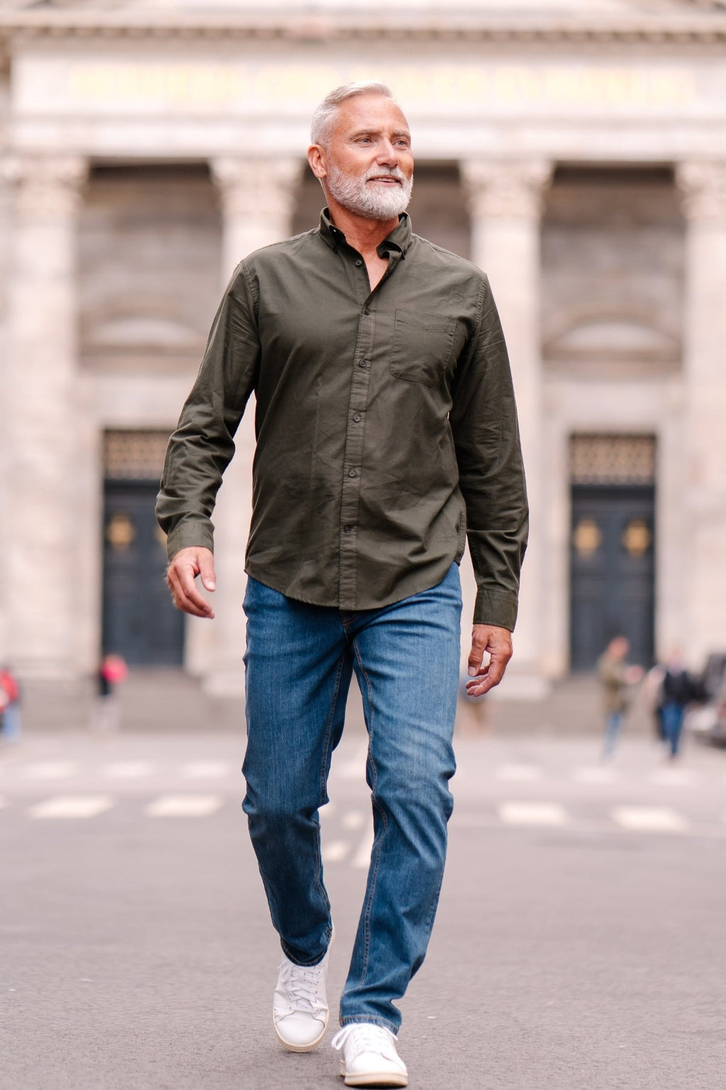 The Original Performance Oxford Shirt™️ - Forest Night