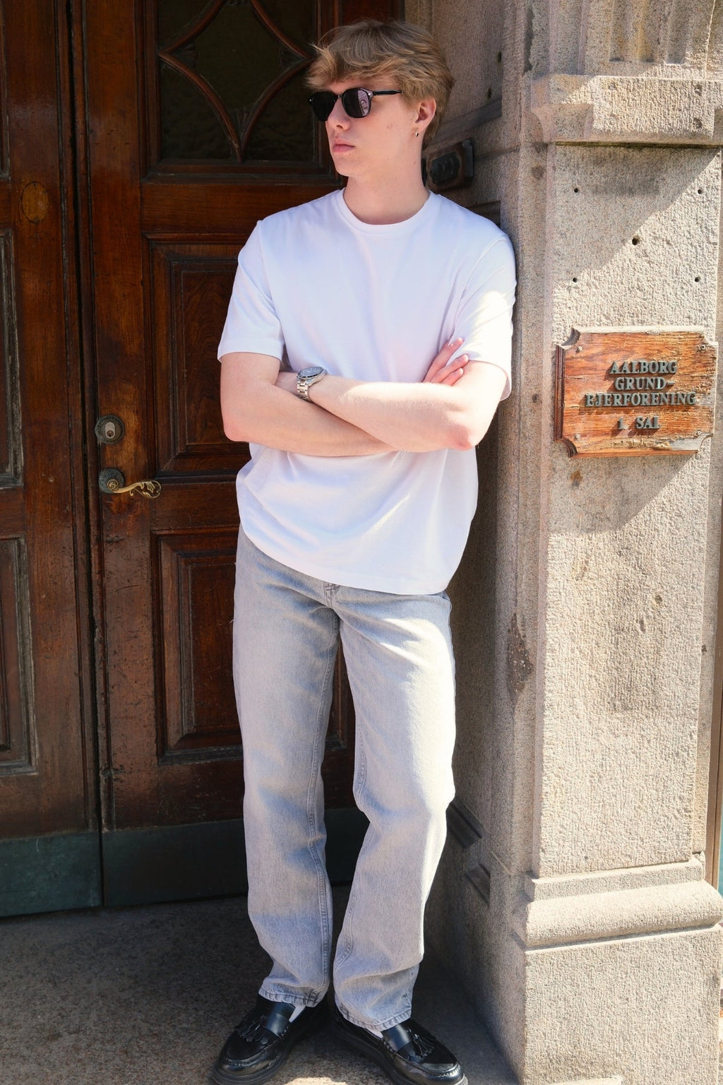 Jeans di noah sciometto - denim grigio