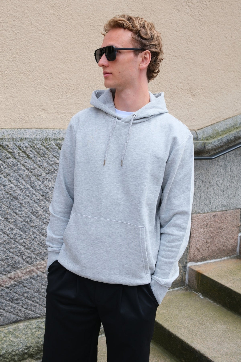 Sweatshirt Hoodie - Ash Grey