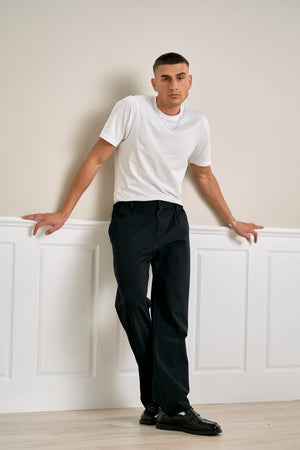 Suit Pants Loose - Black