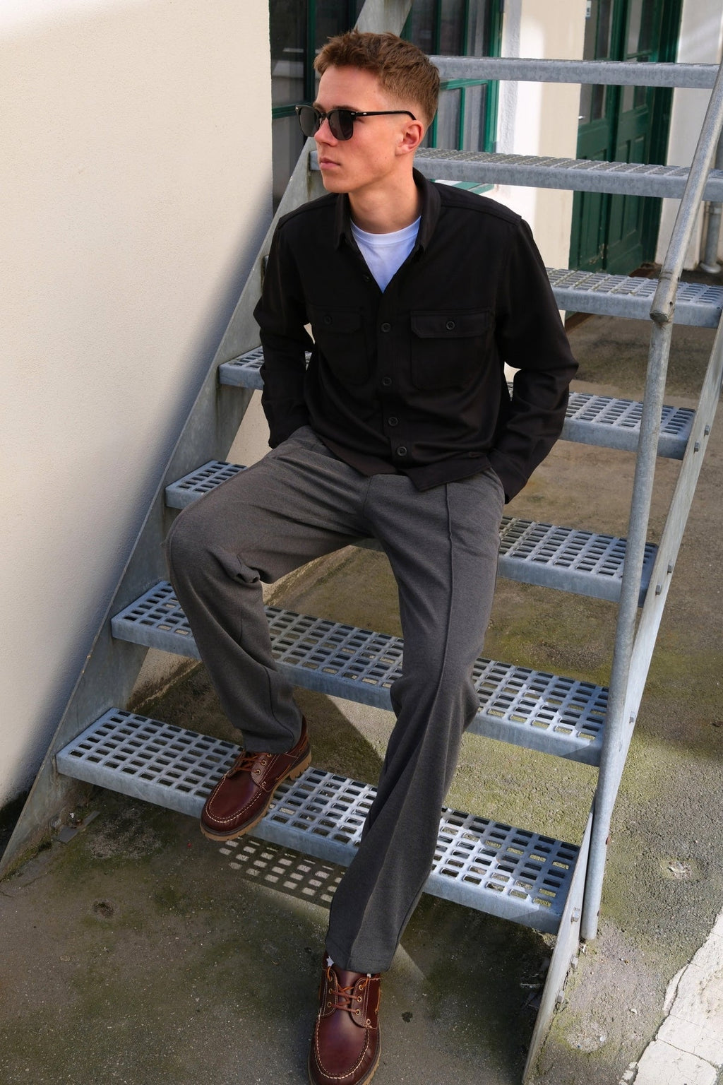 Performance Pants Loose Fit - Charcoal