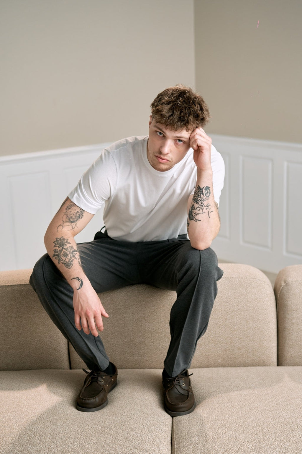 Performance Pants Loose Fit - Charcoal